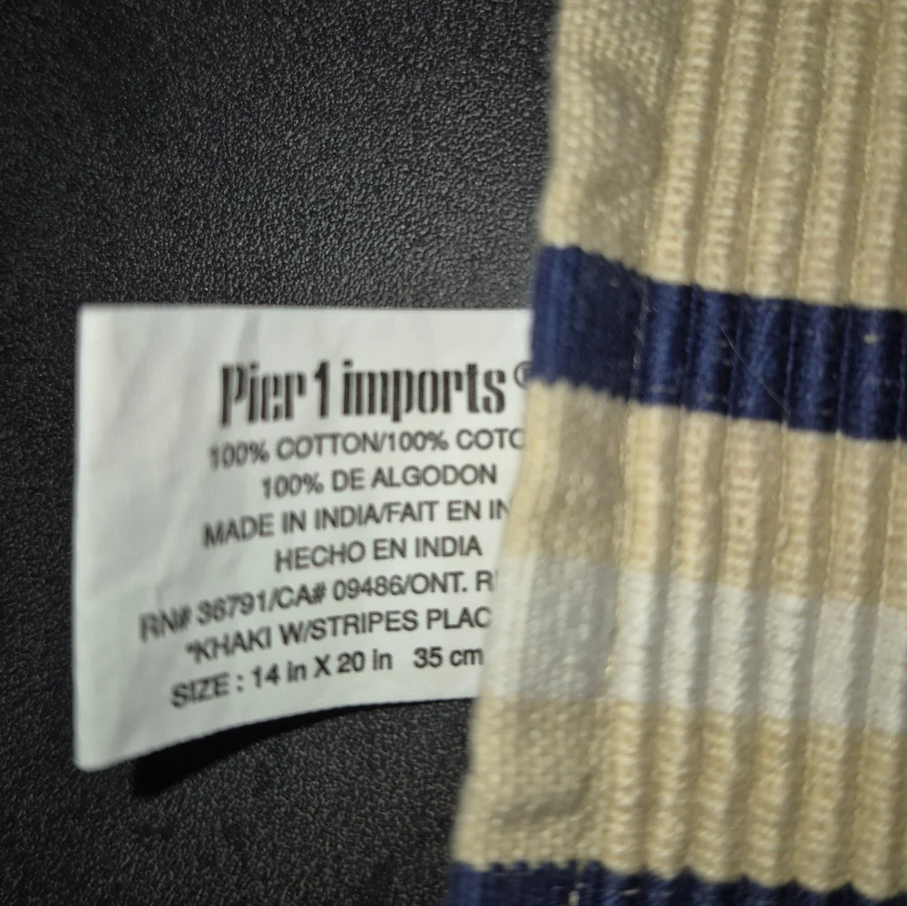 Pier 1 Imports Placemats ( Set Of 6 )